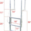 Escaleras deslizables para muelle
