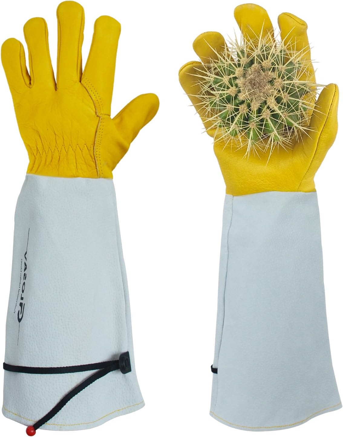 Guantes jardinería antiespinas para podar rosas y cactus