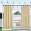 2 Cortinas exteriores impermeables resistentes