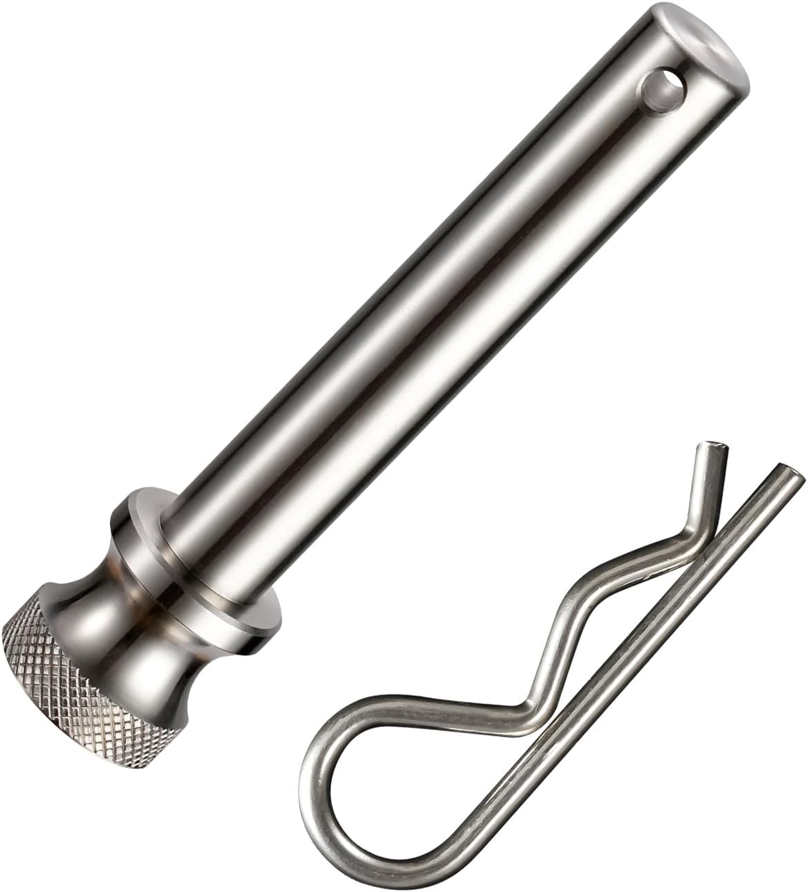 Pasador remolque acero inox 5/8" comp 2-2.5" 1 Pza