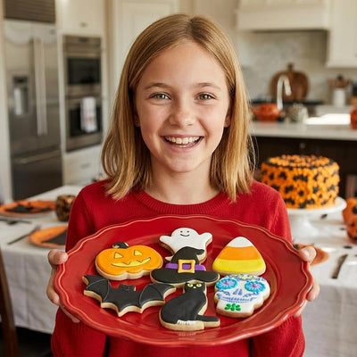 7 Pzas Cortadores Galletas Halloween USA