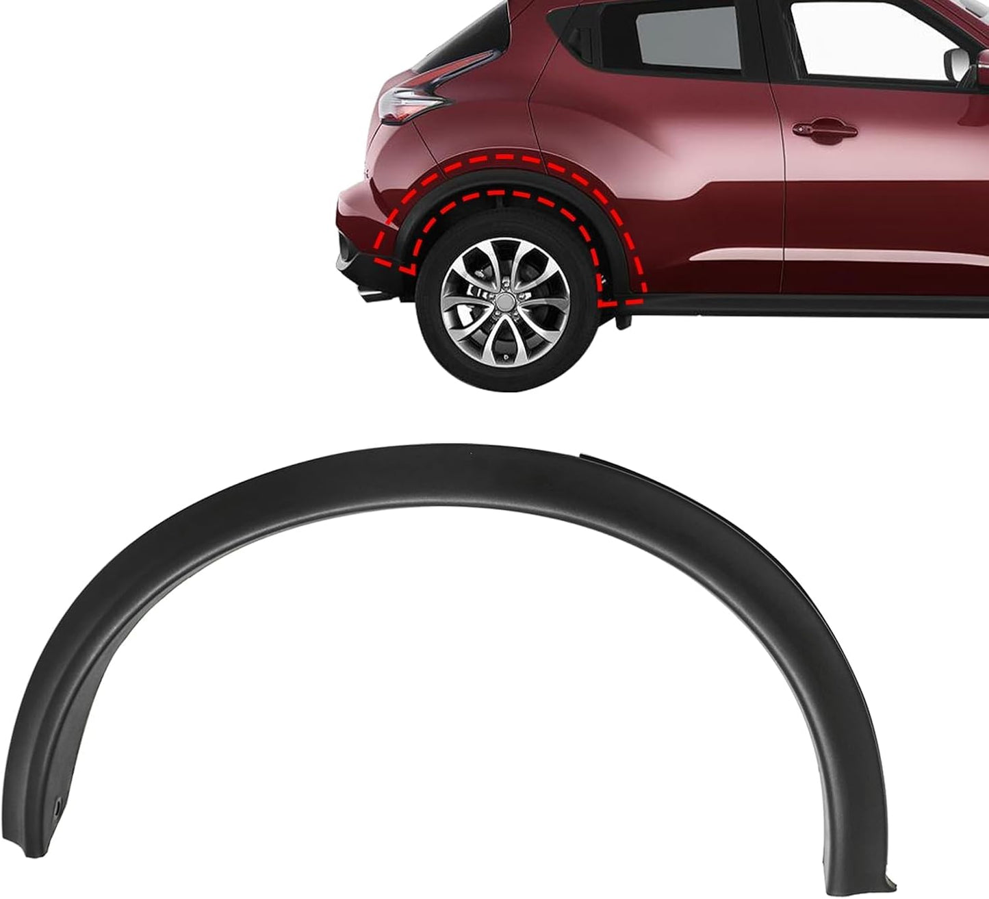 Moldura arco rueda trasera derecha Nissan Juke 78860-1KA0A