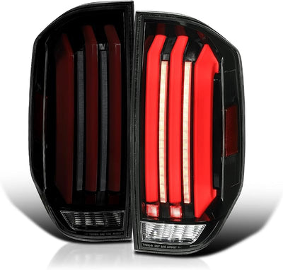 Luces traseras LED secuenciales rojas para Toyota Tundra