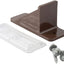 50 Protectores nieve techos metal con juntas y sellado