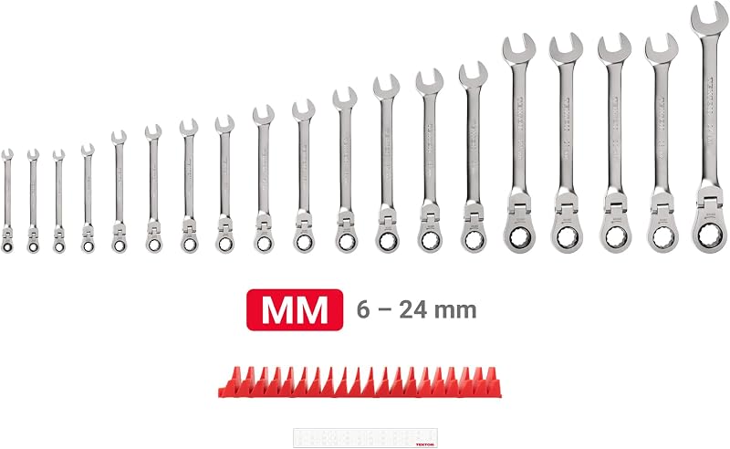 Set llaves combinación 12 puntos 19 Pzas 6-24mm