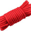 Cuerda algodón suave trenzada 32pies color negro