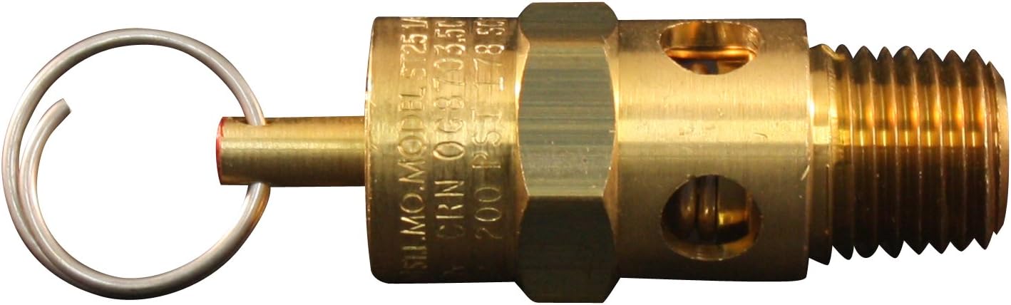 Válvula seguridad MNPT ASME 200 PSI
