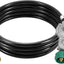 Regulador propano 10pies manguera doble etapa conector QCC1