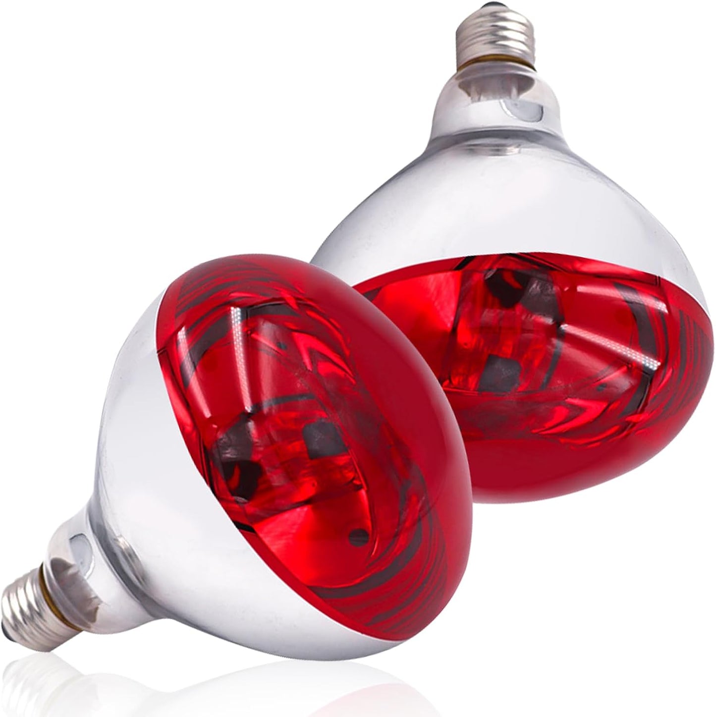Bombillas infrarroja R40 250W E26 para pollos pack 2
