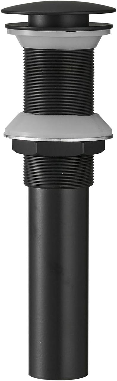 Tapón drenaje grifo baño 1 5/8 pulg enchufe negro