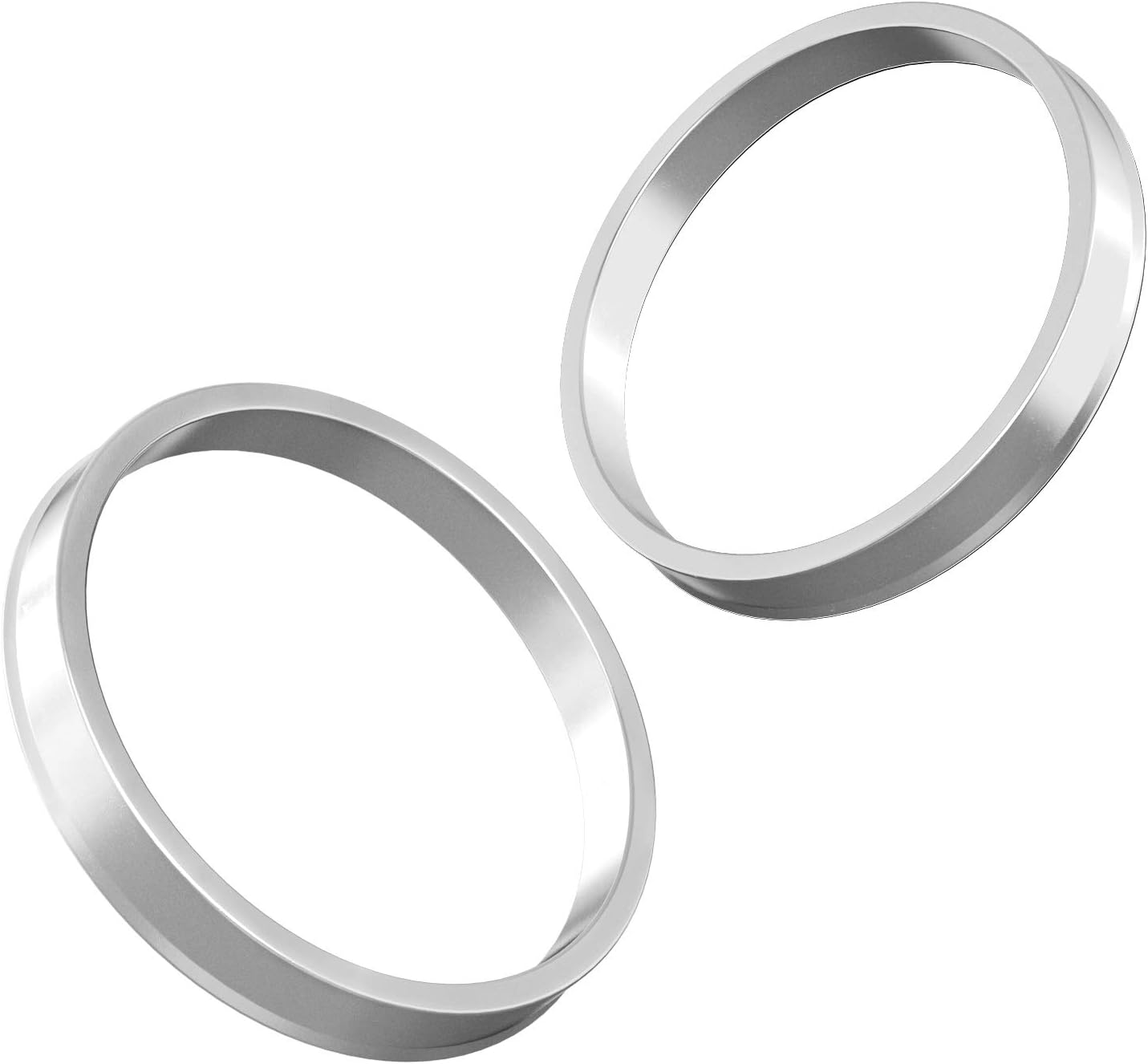 Anillos espaciadores aluminio plateado 93.1-106.1mm