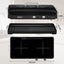 Placa inducción 2 quemadores 1800W plancha extraible