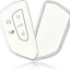 Funda llavero VW ID.4 Golf 8 MK8 ID.3 Seat Leon Skoda 5 botones blanco