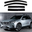 4 Pzas Deflector Viento Ventana Mazda CX9 07-15 Negro