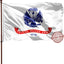Bandera ejército EE.UU. 2x3 doble cara resistente con ojales
