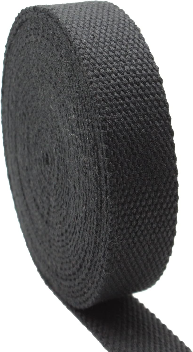 Correa algodón 1pulg 10yardas para asas bolsa fabricación