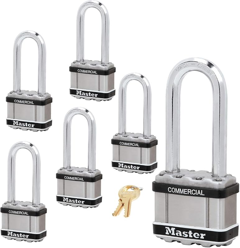 Candado Magnum Master Lock 2" 6 cerraduras