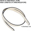 2 Correas Hombro Repuesto para Bolso Mollie 25 Beige