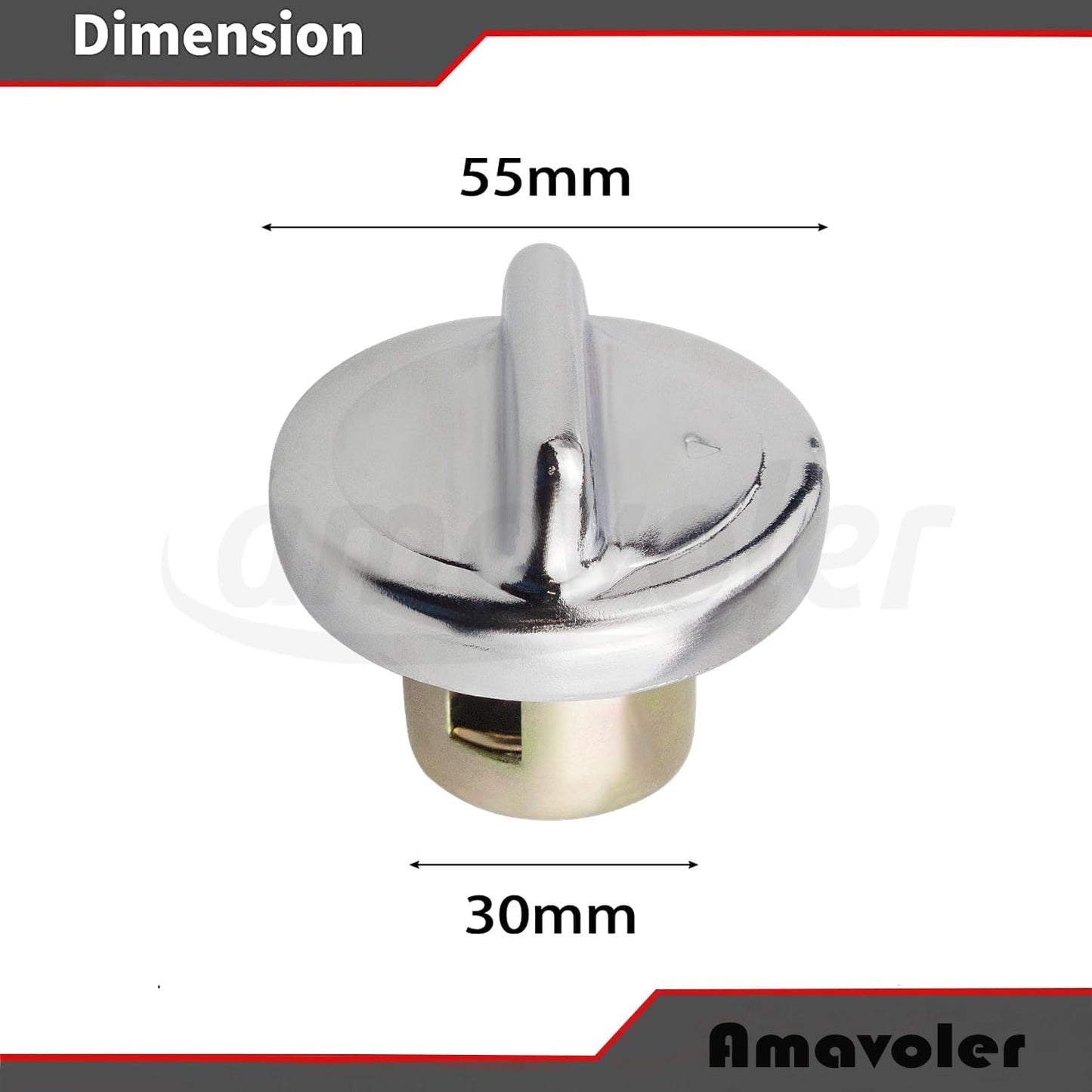 2 Pzas Repuesto Tapa Tanque Combustible Gy6 50cc 150cc 250cc