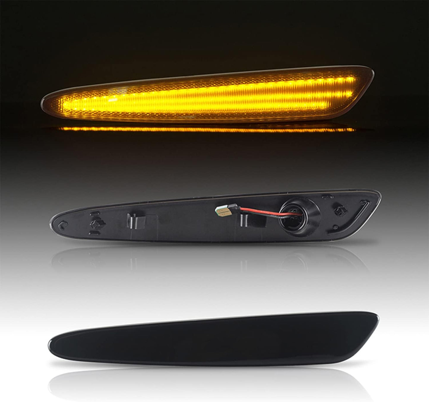 Marcador LED parachoques Chevy C6 05-13 180 LEDs
