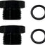 Tapones bloqueo riel combustible adaptador ORB aluminio