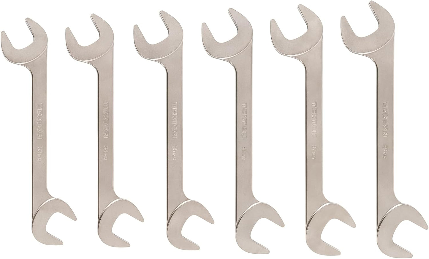 Set llaves extremo abierto 6 pzas 33-38mm