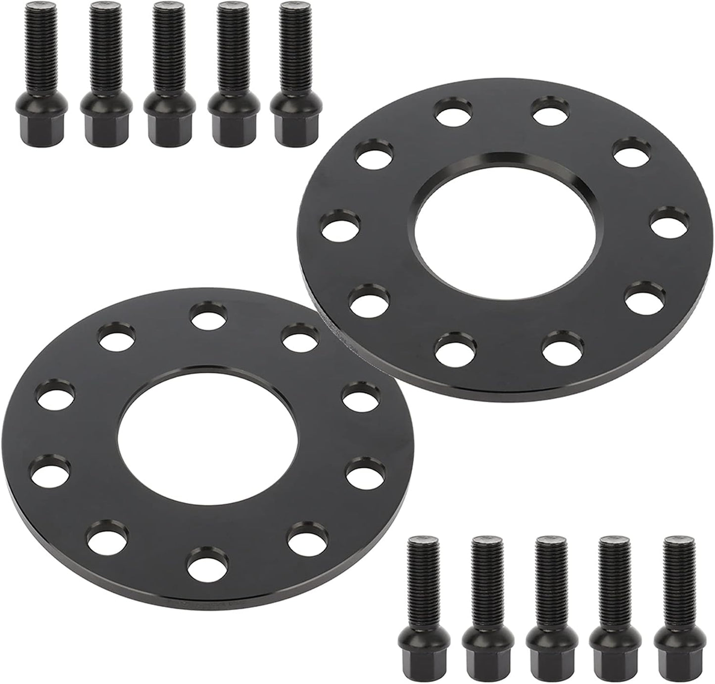 2 Separadores Rueda 5x130 Pernos 5 Lengüetas VW Audi