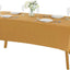 Mantel rectangular poliéster 60x102pulg color dorado