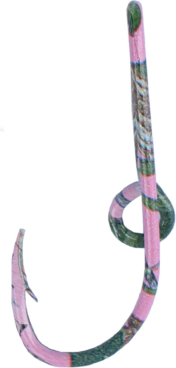 Gancho pez camuflaje con cierre corbata