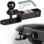 Enganche remolque ATV/UTV bola 2" pasador clip Negro