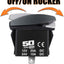Cargador USB 12V para interruptor basculante 20A naranja