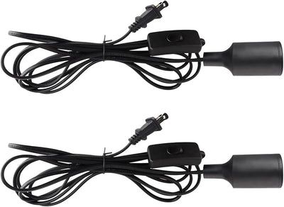 Lámpara colgante industrial e26 e27 con cable 9.8pies interruptor