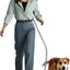Correa perro manos libres cruzada 4.2-9ft para caminar correr