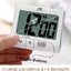 Temporizador cocina digital 3pulg alarma magnética blanco
