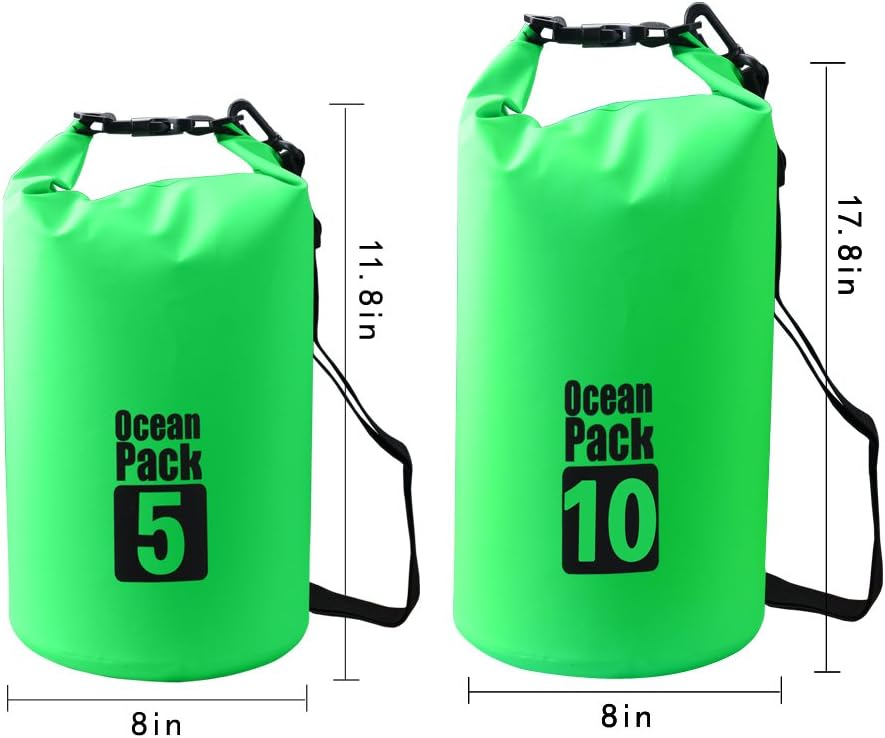 Bolsa seca flotante impermeable para canotaje y excursiones