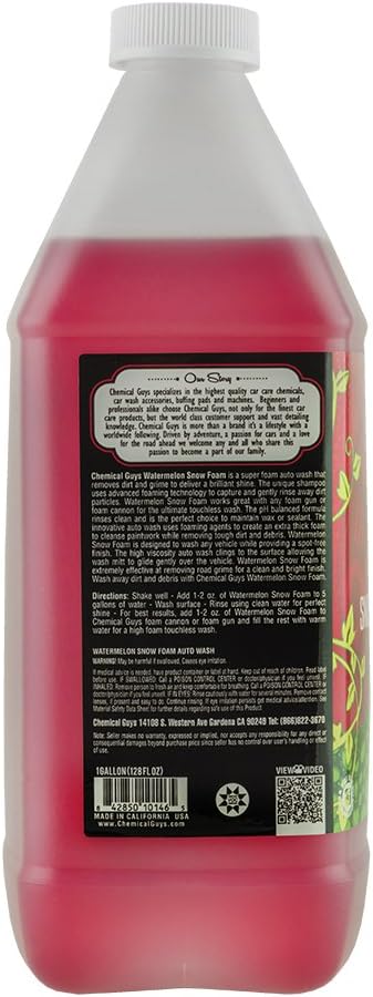 Jabón lavado auto espuma cañón balde aroma sandía