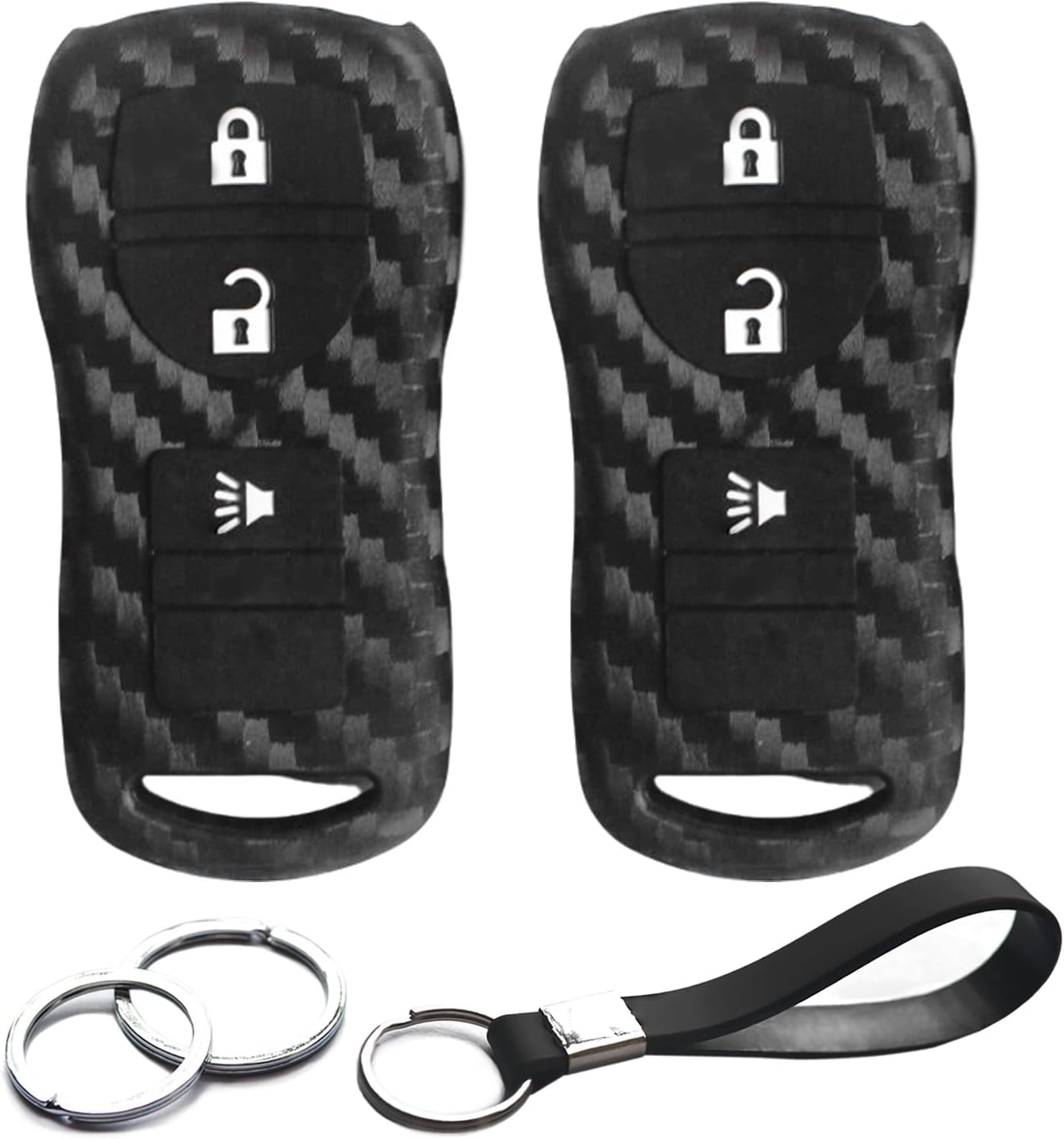 2 Pzas Cubierta llave silicona comp Nissan Frontier NV1500