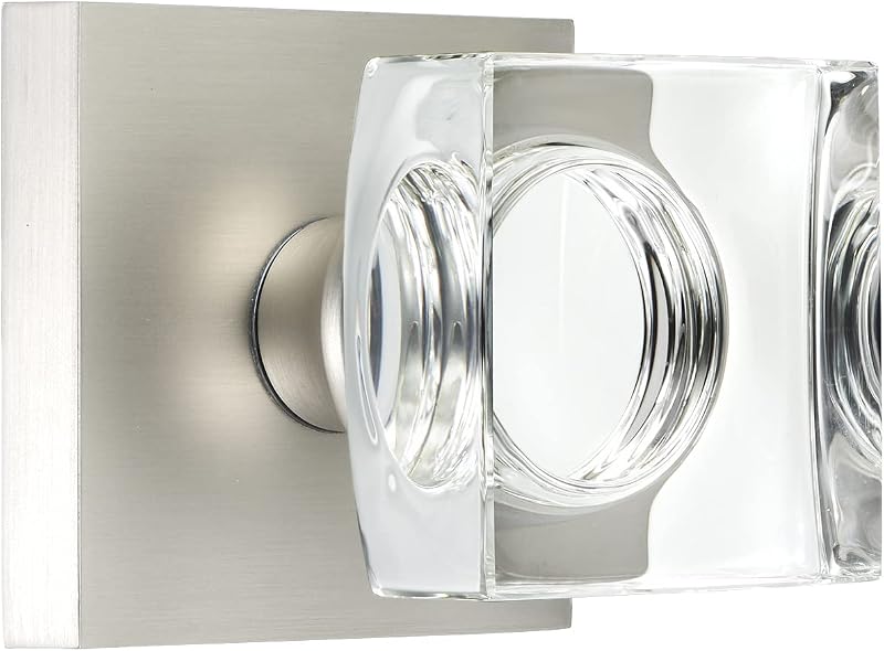 Perillas puerta cristal interior pomos pasillo níquel