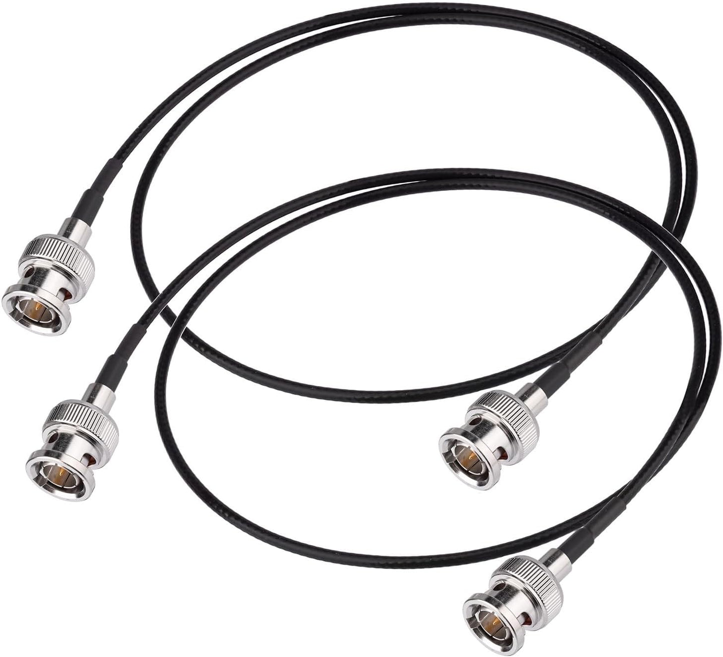 Cable BNC macho a macho HD-SDI 3G 4K 6K paquete 2