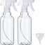 Botella pulverizadora plástico 16.9oz 2 pzas chorro niebla vacía