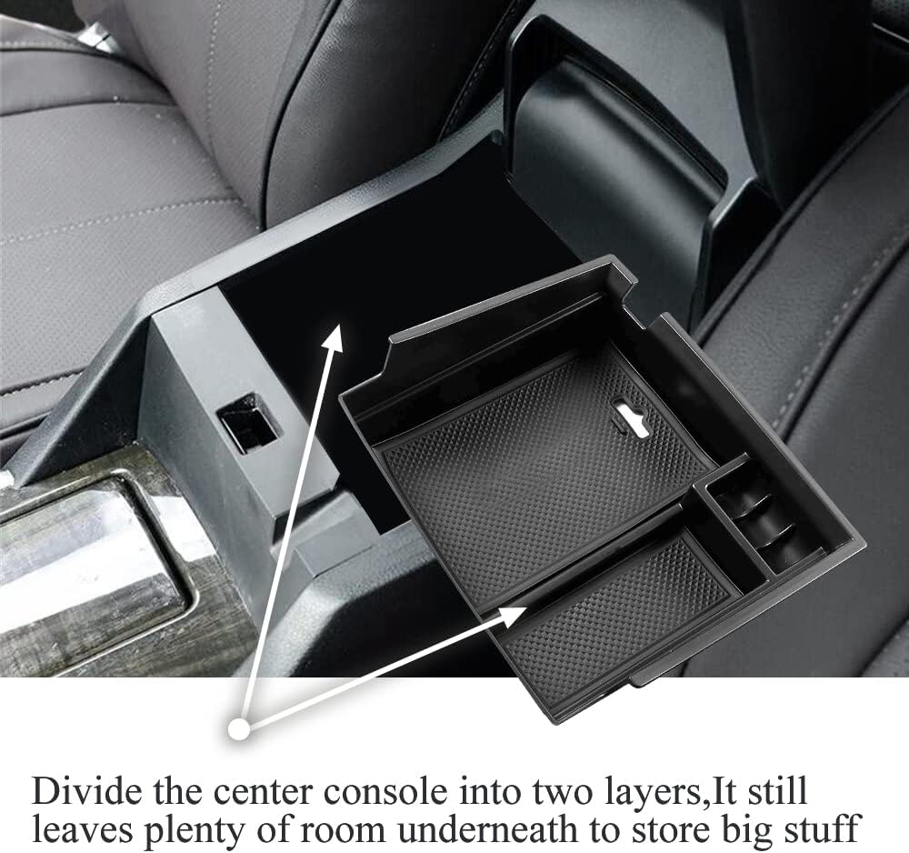 Caja reposabrazos Honda Accord con bandeja organizadora negro