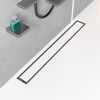 Drenaje lineal ducha 48pulg acero inox 304 con cubierta