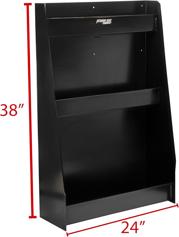 Gabinete aluminio 3 estantes para remolque garaje tienda