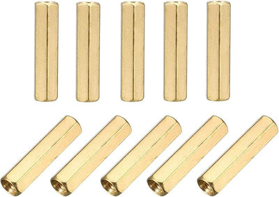 Separador hexagonal latón para PCB drone y computadora 25pcs