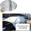 Lona impermeable 10x10ft para acampar UV verde militar