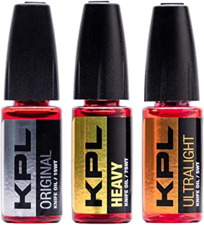 Aceite para cuchillos 3x10ml botellas lubricante