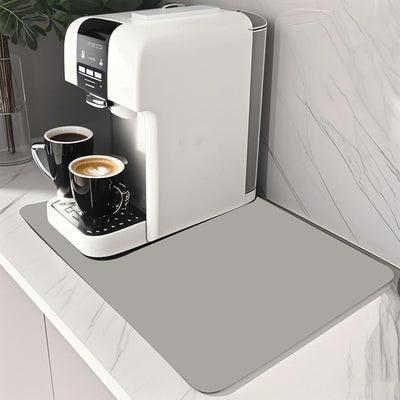 Tapete goma absorbente para cafetera y batidora 12x19