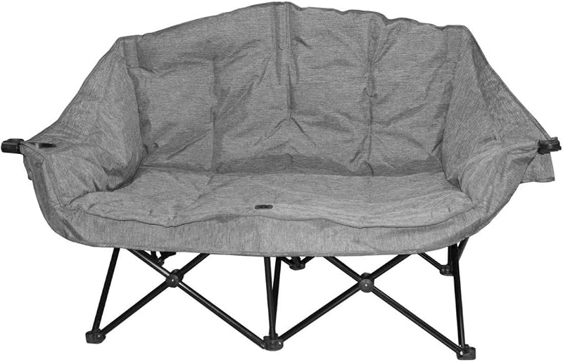 Silla campamento Bear Buddy para adultos gris jaspeado