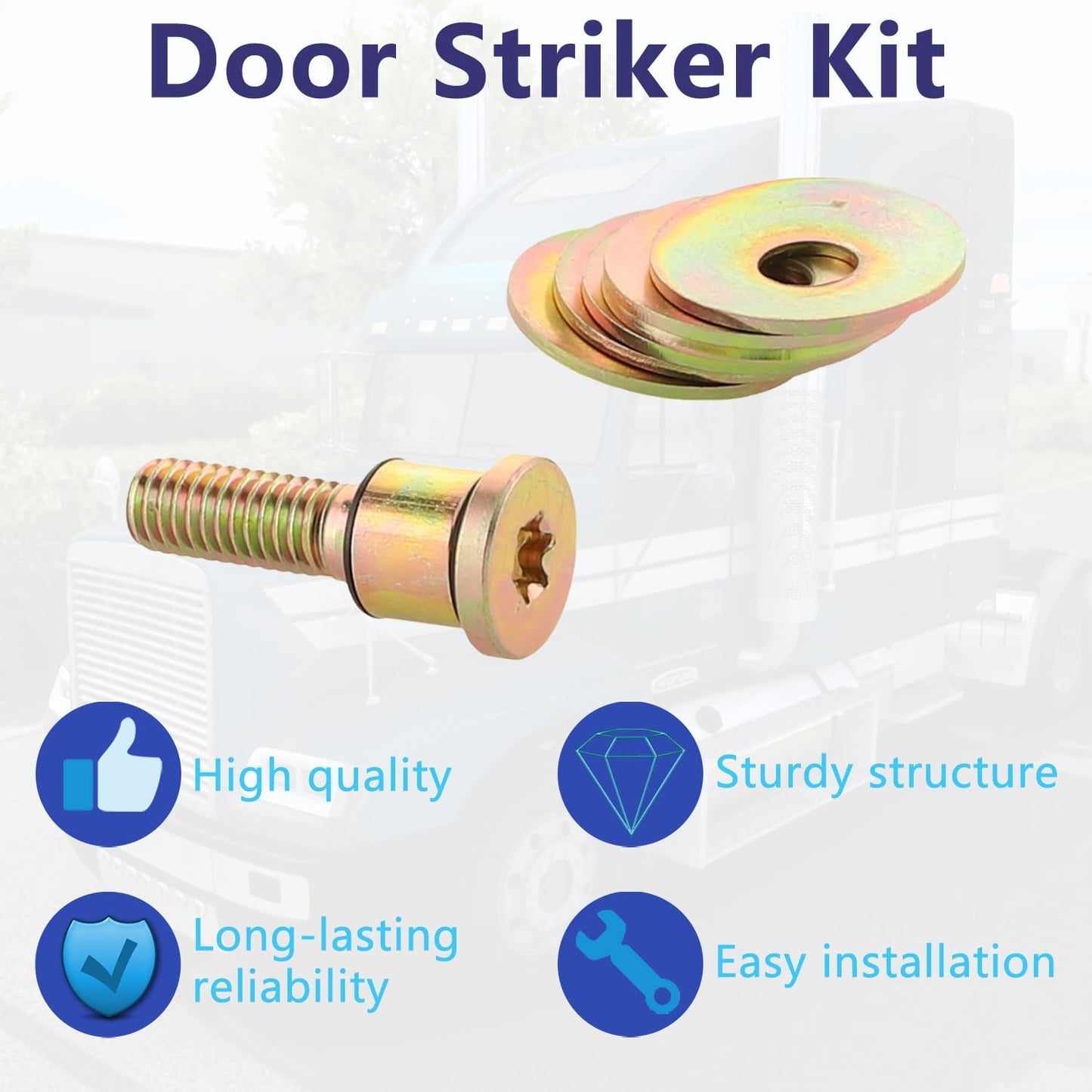 Kit golpeador puerta comp Freightliner Columbia Century FLD