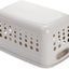 9 Canastas Plástico Organizadoras Rectangulares con Asa